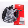 Педали TECH TEAM FP-953ZP Feimin, алюминиевые, 9/16